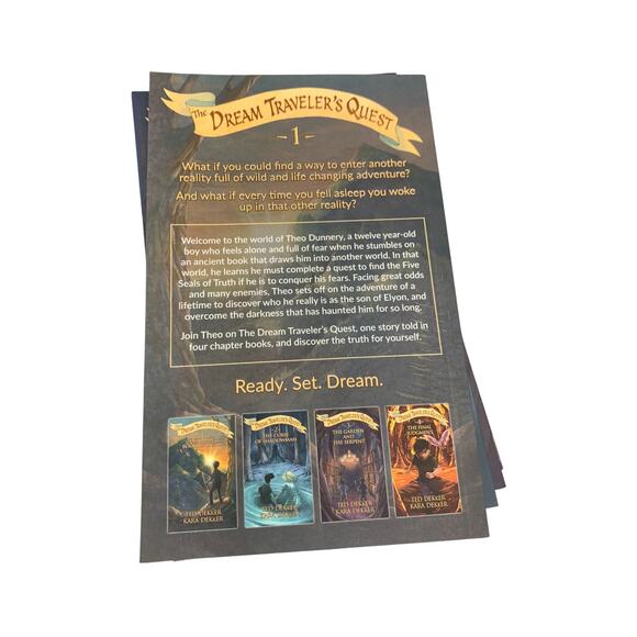 The Dream Travelers Quest Lot of 4 Books 1-4 by Ted & Kara Dekker Paperback - Picture 2 of 10